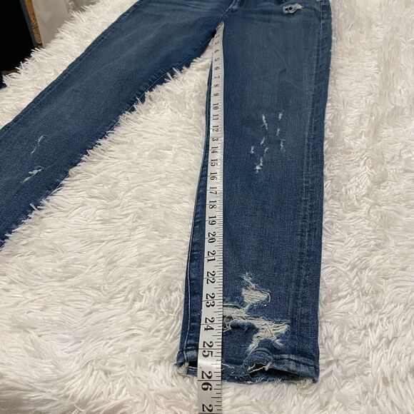 Agolde Sophie Hi Rise Skinny Crop in Spell Size 28 - Picture 9 of 9